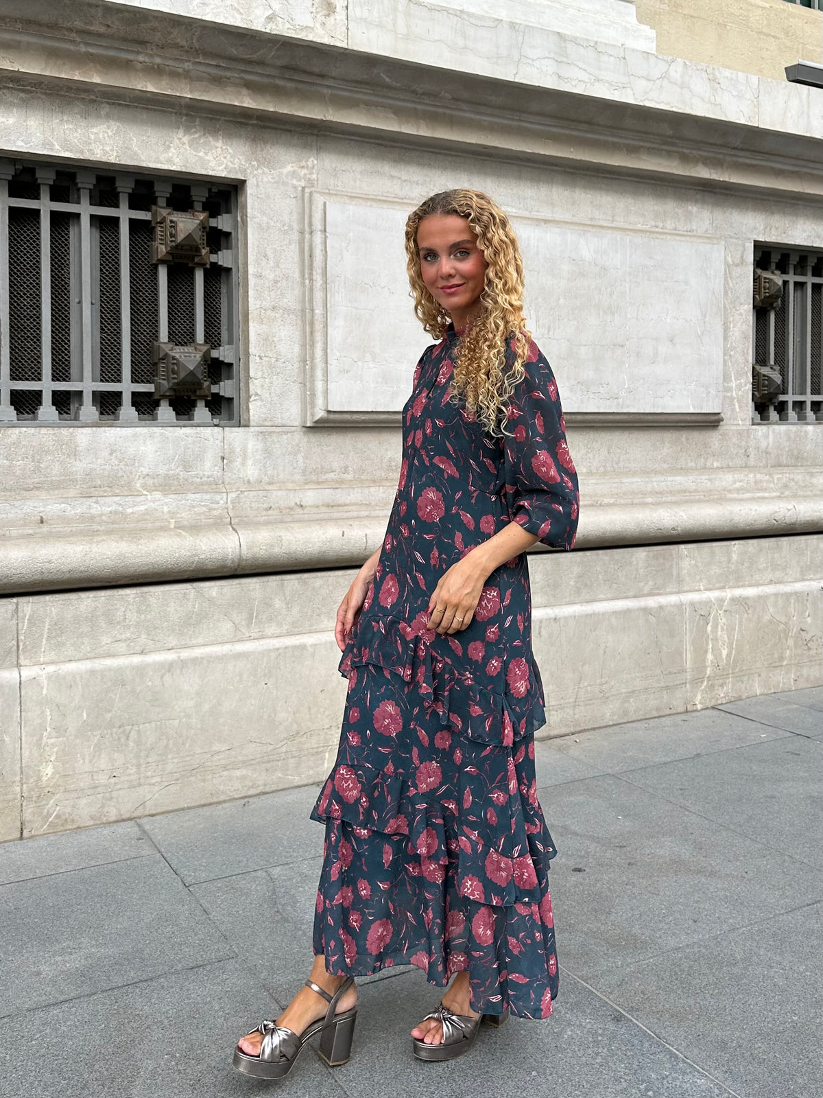 Vestido Sarah II Petróleo