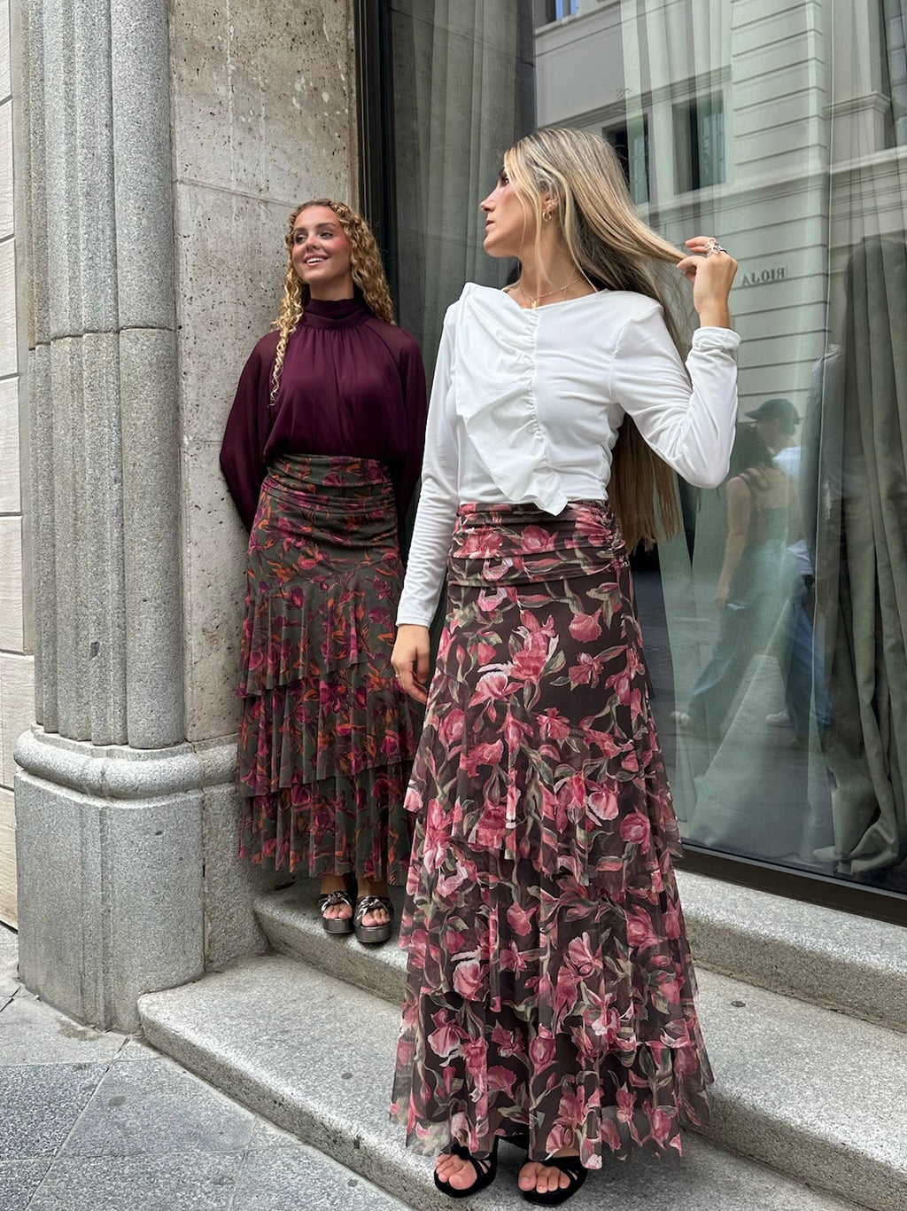 Falda Tul Angela Estampado