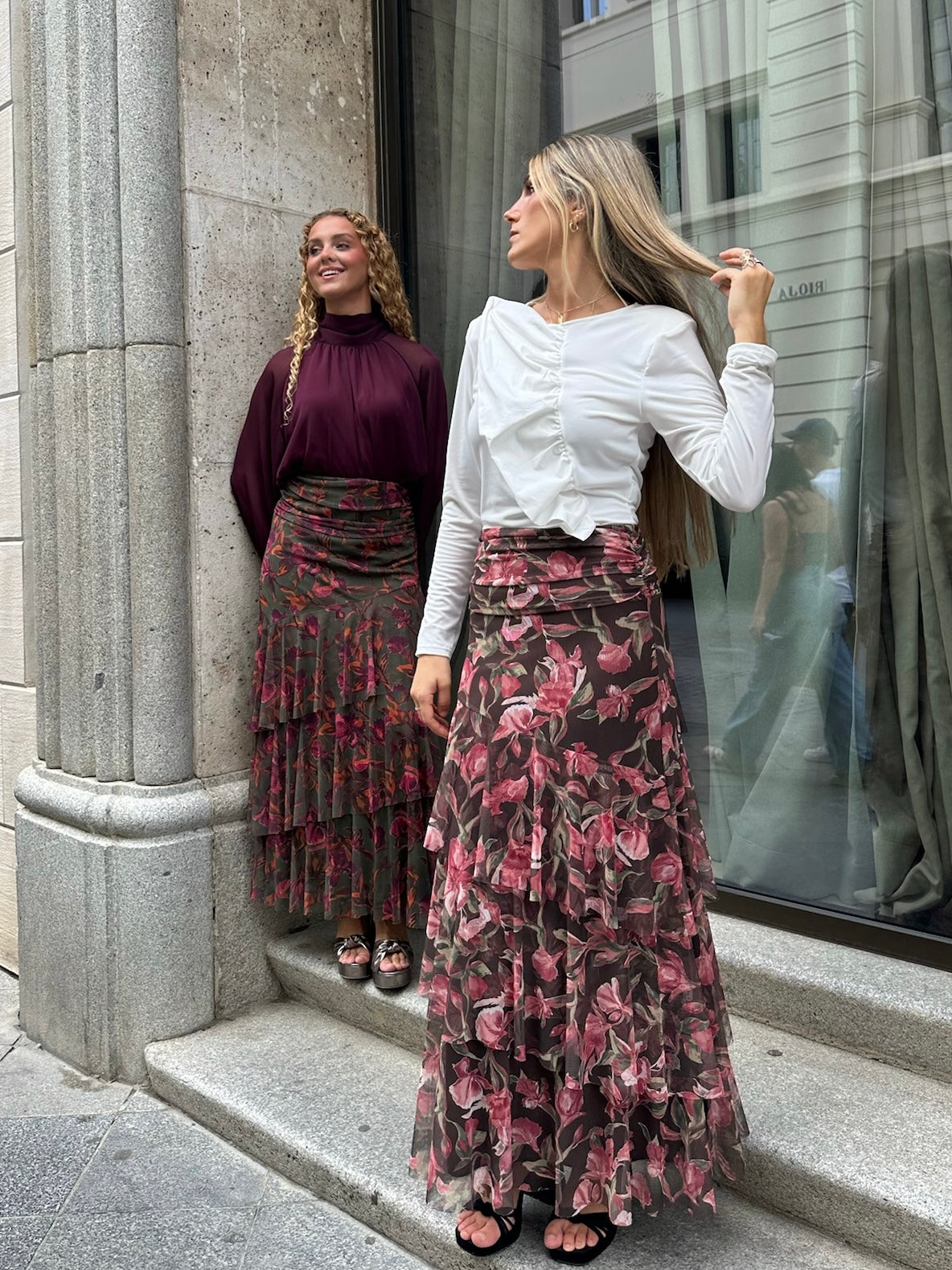 Falda Tul Angela Estampado
