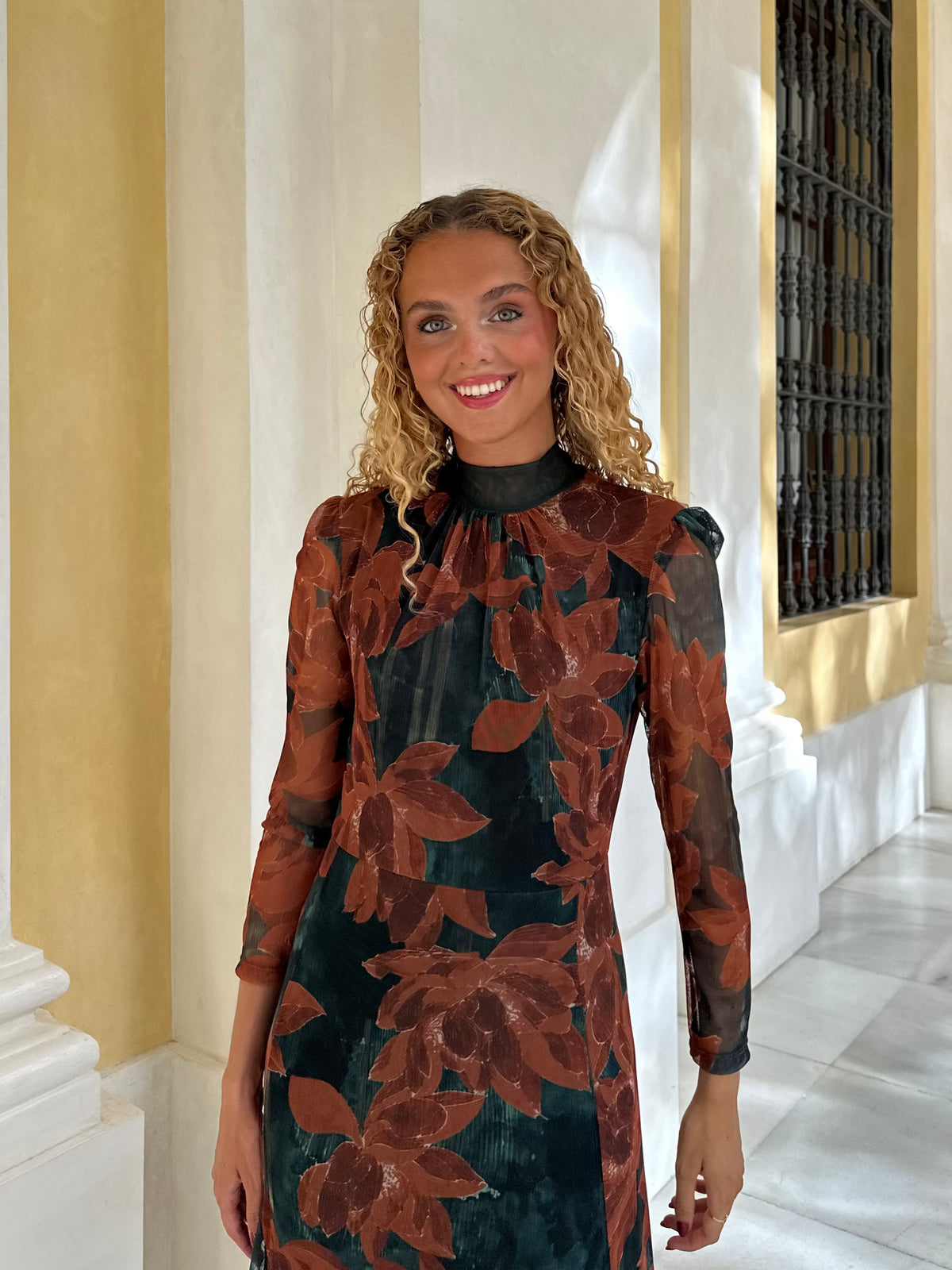 Vestido Tul Mery I Verde