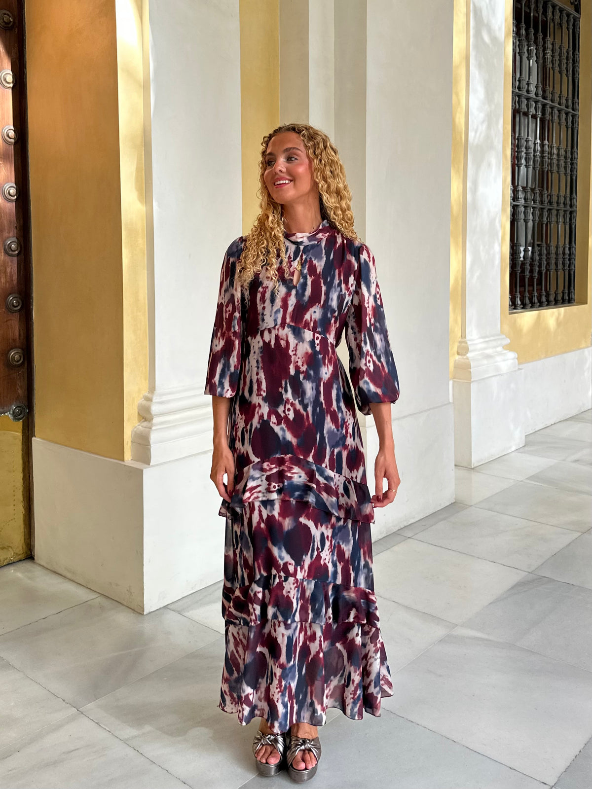 Vestido Sarah I Burdeo