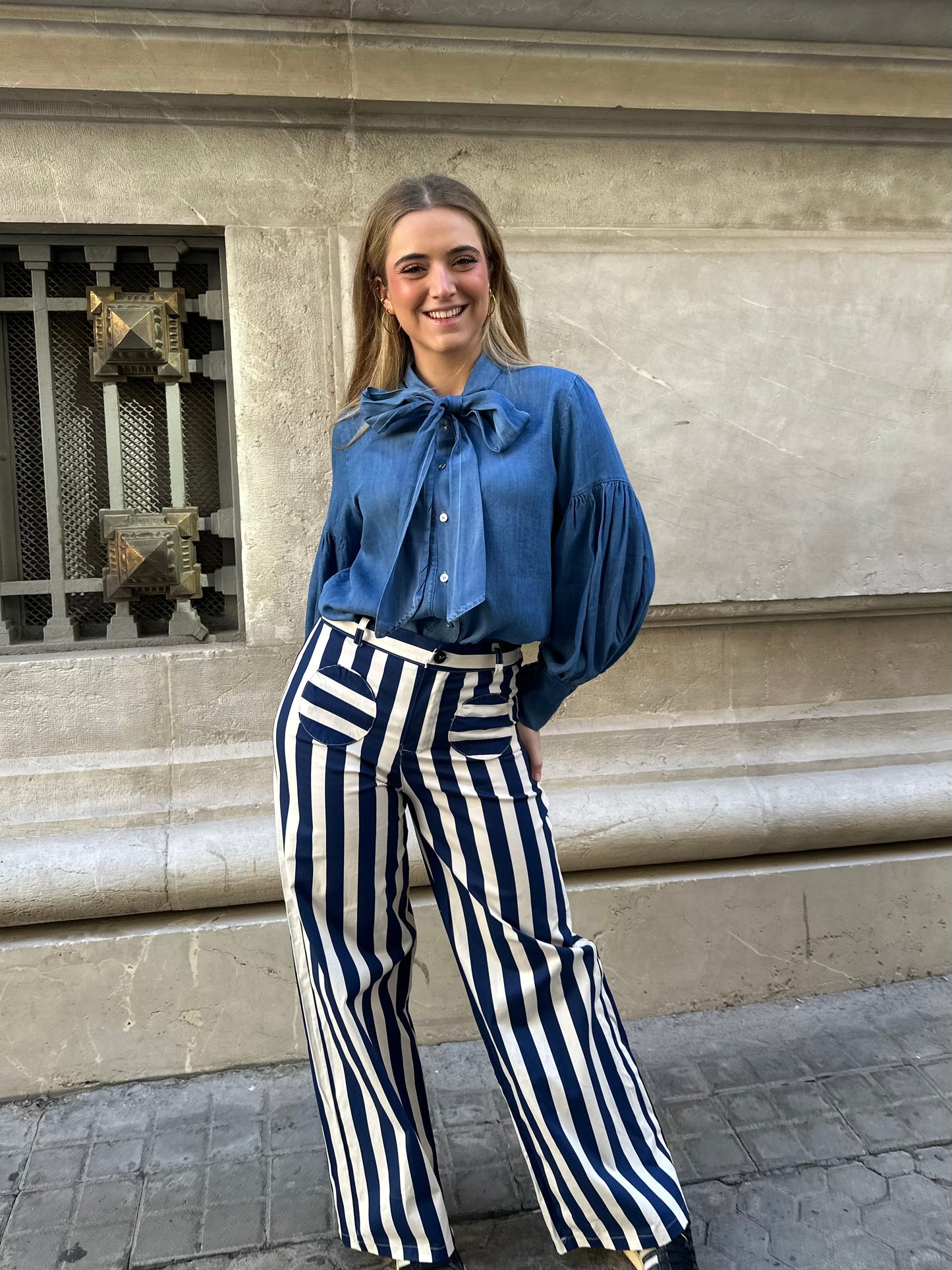 Pantalón Merci Azul