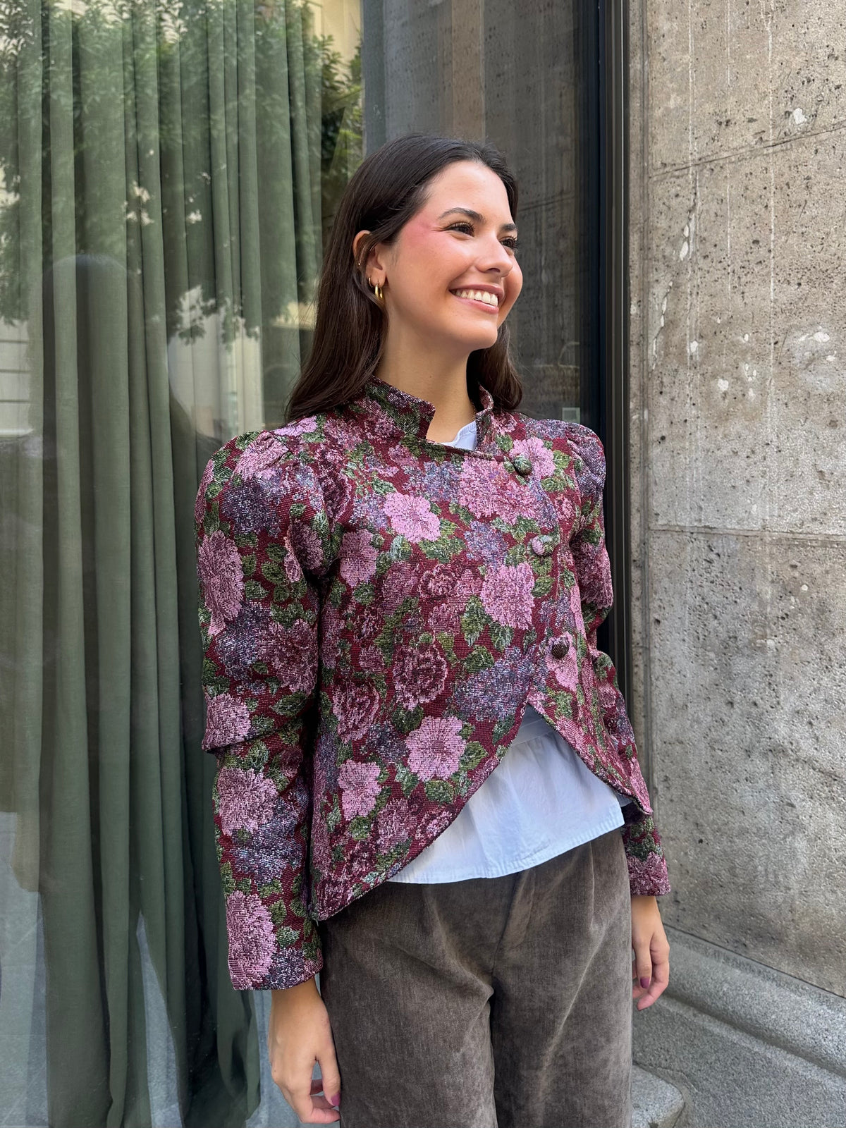 Chaqueta Tamara Burdeo
