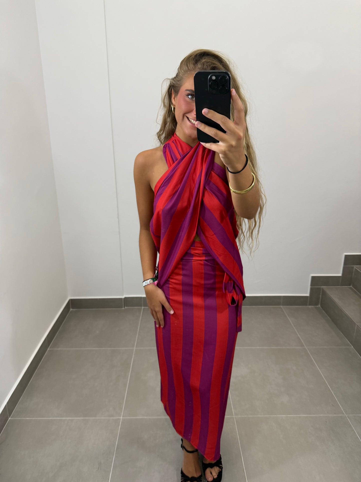 Conjunto Bella Rayas