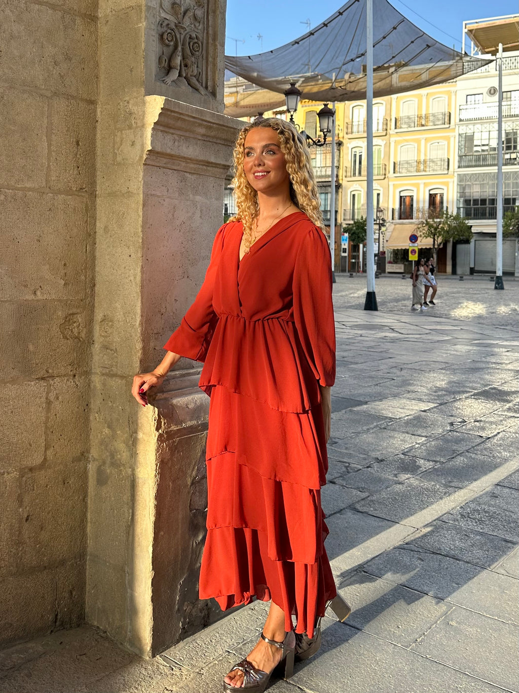 Vestido Mil Volantes