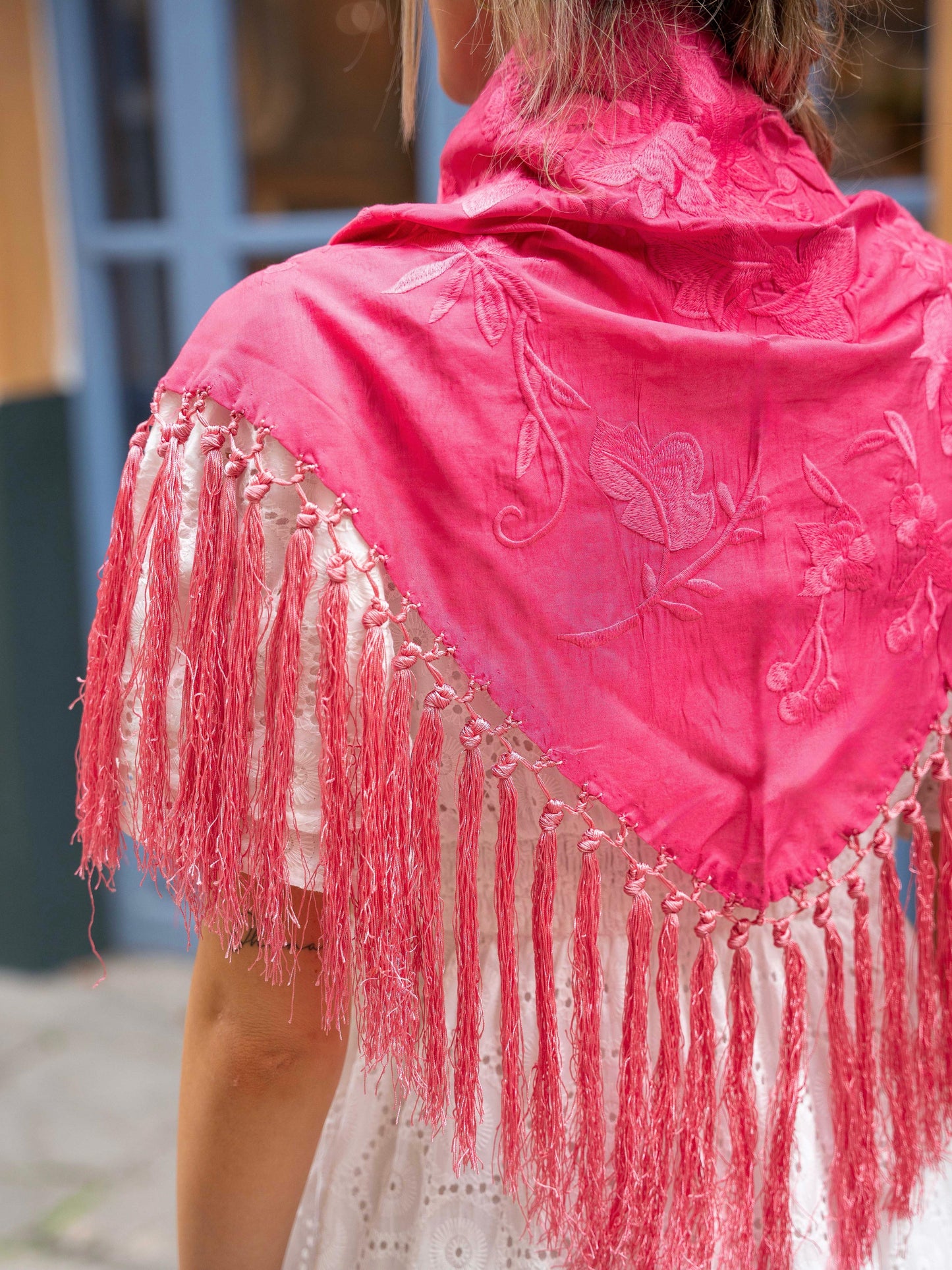 Mantoncillo Belén Liso Rosa